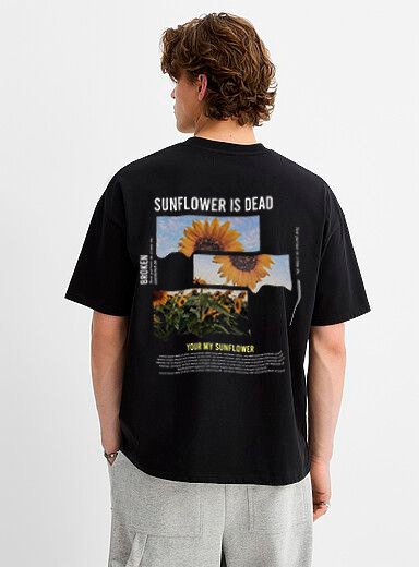 Sunflower Is Dead Vintage Graphic Unisex T-Shirt