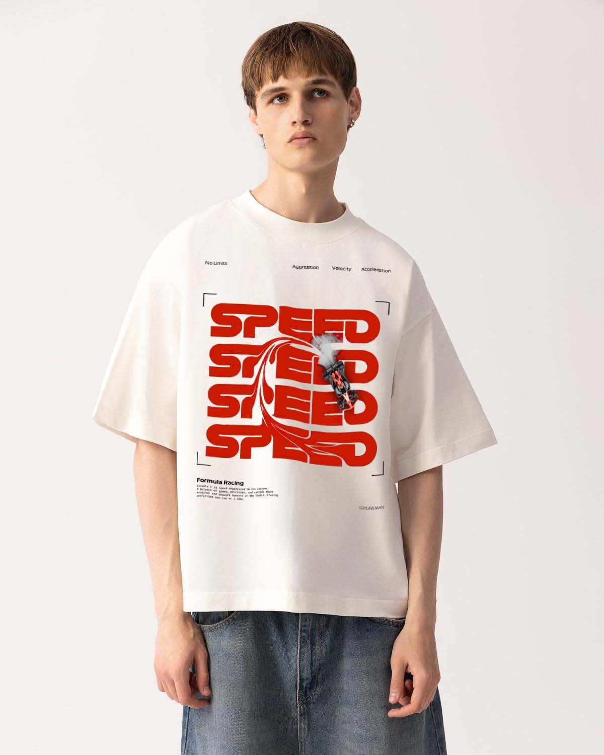 Velocity Rush Oversized Unisex T-Shirt